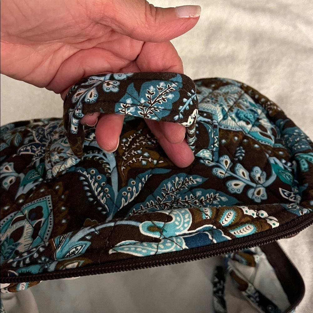 Vera Bradley Floral Quilted Cosmetic Bag - Picture 2 of 6